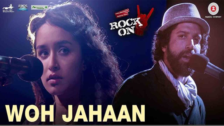 Woh Jahaan Lyrics in Hindi – ROCK ON 2 Woh Jahan